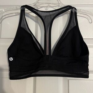 Lululemon Black Front Closure Bra